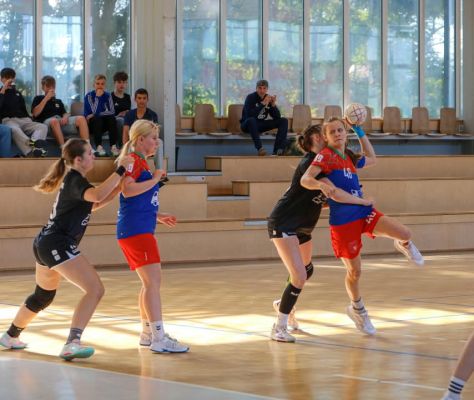 💙❤️Unsere WJB verliert das Heimspiel (24:28) gegen den @HSG Sangerhausen-Querfurt 
Fotos von Marie 💙❤️