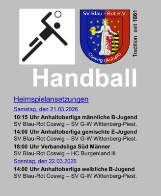 💙❤️ Heimspieltag und Auswärtsspiele💙❤️
Vom 10 Uhr bis 16 Uhr gibt es leckeren Kuchen unserer männlichen D-Jugend!