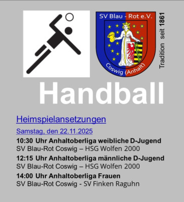 💙❤️Unsere Ansetzungen für das kommende Wochenende!💙❤️