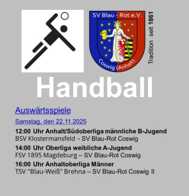 💙❤️ Ansetzungen für Samstag, 22.11.2025 - kommt und unterstützt unsere Mannschaften! 💙❤️