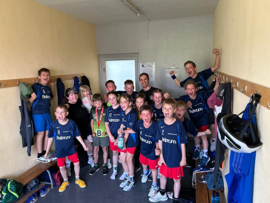 💙❤️Unsere gemischte E-Jugend gewinnt 26:24 gegen SV Grün-Weiß Wittenberg-Piesteritz Abt. Handball  🥳💙❤️