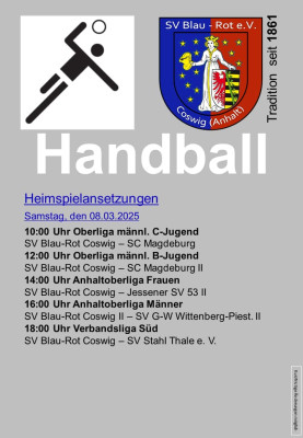 💙❤️Spannende Spiele unserer Blau-Roten! Ab 10 Uhr gibts auch einen Kuchenbasar unserer weiblichen C-Jugend - frühzeitiges Erscheinen sichert die besten Stückchen!💙❤️